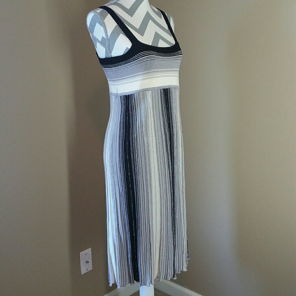 Missoni Black Grey Silver Dress Medium